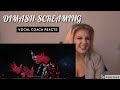 VOCAL COACH | Reaction | DIMASH "Screaming" - official