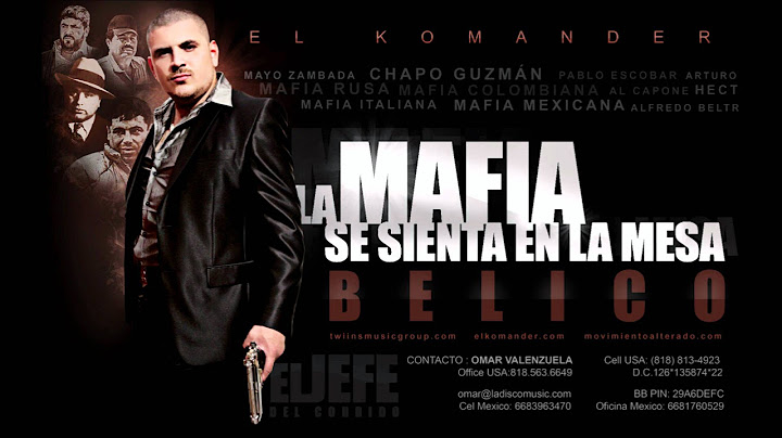 El Komander - La Mafia Se Sienta En La Mesa (Audio Oficial)