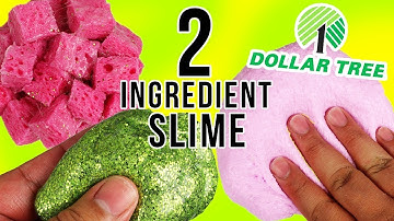 DOLLAR TREE SLIME CHALLENGE!!! CLOUD CREME! JELLY CUBE SLIME! 2 INGREDIENTS!!! 💸 💦