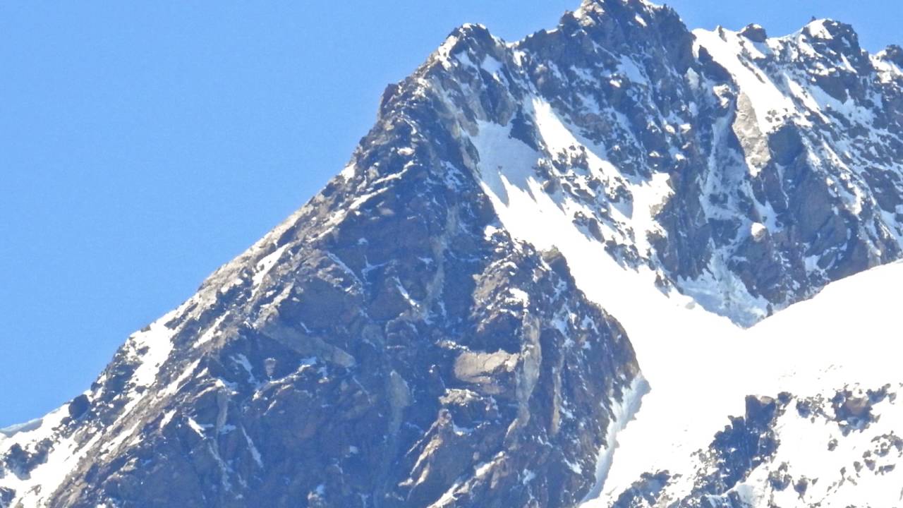 Monte  Rosa visto dal Monte Moro