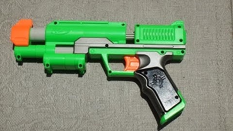 Modded Nerf Dart Tag Storm Fire