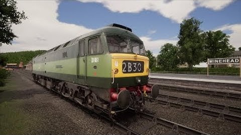 TRAIN SIM WORLD - CLASS 47 GRN TUTORIAL - WEST SOMERSET RAILWAY - PS4 PRO