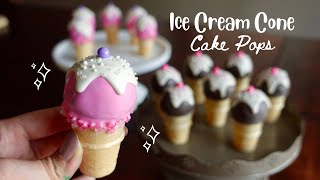 Ice Cream CAKE POP Tutorial!