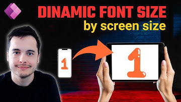 Create Responsive Font Sizes for Dynamic Labels Based on Screen Size - Power Apps Tutorial