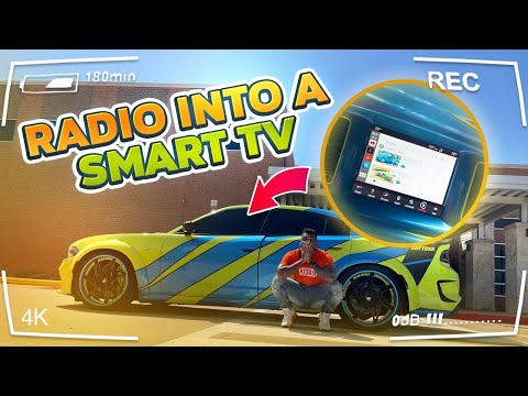 How To Turn Your Car/Truck Radio Into A Smart TV *ANY VEHICLE*