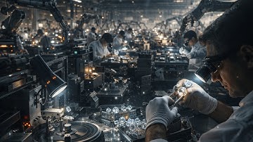 How Diamonds Are Cut: Inside a Massive Factory