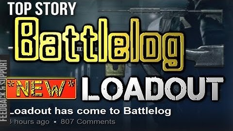 NEW BF3 Battlelog Feature: LOADOUT [Vluppey informiert]