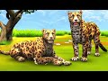अच्छे और बुरे तेंदुए Two Leopards Hindi Story - Panchatantra Moral Stories - 3D Fairy Tales in Hindi