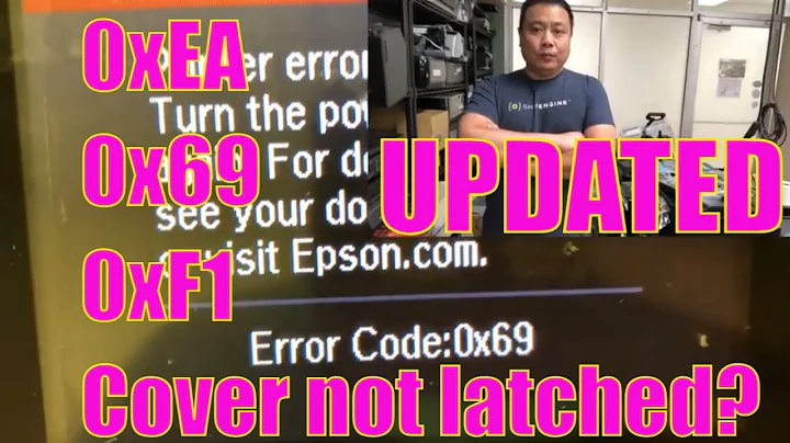 Epson WF-3640 Error 0x69 0xEA 0xF1 Explained - Fix WorkForce WF-3620 3010 3520 3530 3540