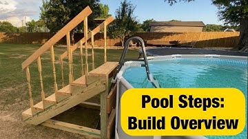 Custom Above Ground Pool Steps: Doable DIY?