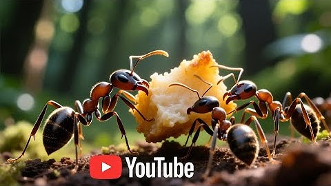 Unbelievable Ant Teamwork - Nature