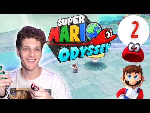 SUPER MARIO ODYSSEY #2 - O Reino da Areia! (Nintendo Switch Gameplay) 
