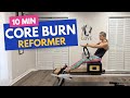 Pilates Reformer Core Focused Workout | 10 Minutes | All Levels | #235