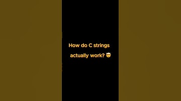 How C Strings ACTUALLY Work (The Part No One Explains!) 🤯