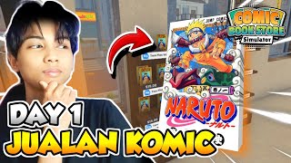 HARI PERTAMA JADI PENJUAL KOMIC ANIME!!! - COMIC BOOK STORE SIMULATOR