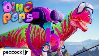 Let's Learn About the Unbreakable Allosaurus | DINO POPS | Full