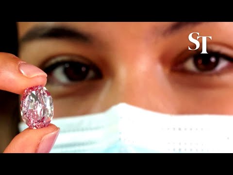 Giant ‘Pink Legacy’ Gemstone Fetches Over $44 Million at Auction