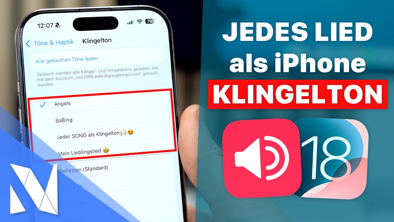 Iphone Klingelton Lautstärke Verstellt Sich Von Selbst iPhone Klingelton ändern & JEDES LIED kostenlos einstellen (iOS 18) 🎶 🛎