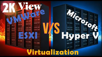 Microsoft Hyper V vs VMWare ESXI Virtualization Explained 2025 #vmware #virtualization #hyperv Eng