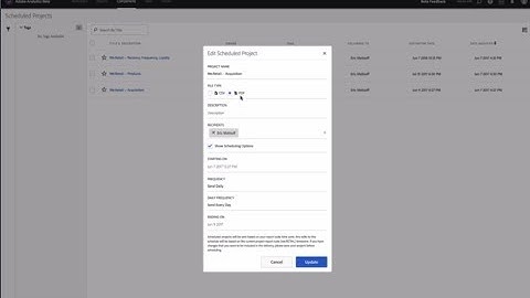 Using Component Managers in Adobe Analytics