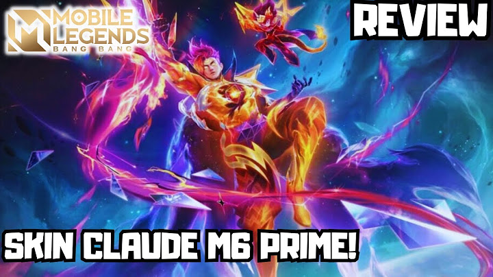 FINALLY I GET CLAUDE SKIN M6 COSMIC BLAZE! - Review Skin Claude Prime M6 Mobile Legends
