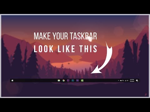 Video: How To Move The Taskbar