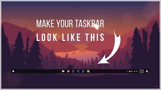 How to Center Taskbar Icons