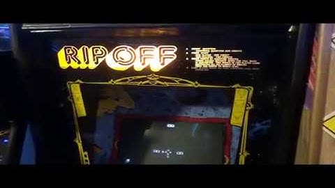 Vectrex LASER PROJECTOR?  and  RIPOFF arcade review