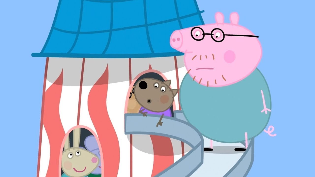 小猪佩奇 | 大滑梯 | 兒童卡通片 | Peppa Pig Chinese | 动画 - YouTube