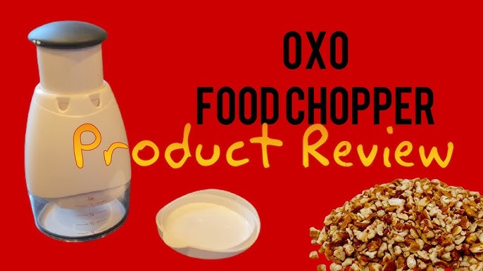 New OXO Good Grips Food Chopper Non-Slip Touchables Slap Chopper & Store