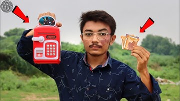 Smart Atm Toy Piggy Bank Unboxing and testing