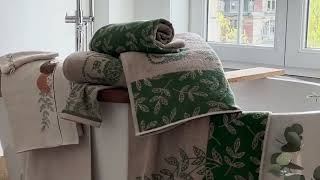 Linge De Bain La Famille Dhenry Françoise Saget X Charlotte Nicolin