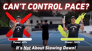 Hoe professionals hun tempo controleren - Forehandkracht uitgelegd