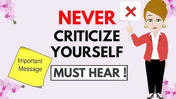 Abraham Hicks ~ NEVER CRITICIZE YOURSELF !! VERY IMPORTANT MESSAGE ★🧡MUST HEAR🧡★
