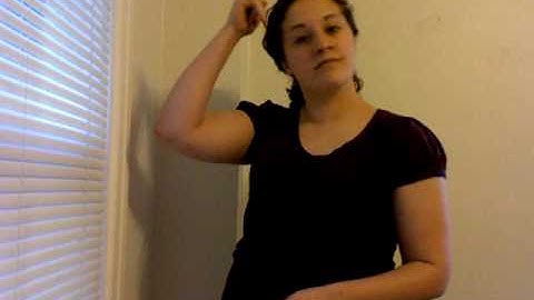 ASL 1 Final Expressive Video