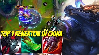 RENEKTON TOP IS TAKING OVER THE ENTIRE GAME - WILD RIFT