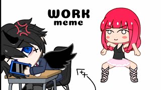 WORK || MEME || Gacha club || Sort of dare hahaha || Shit post Resimi