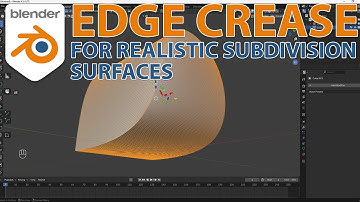 BLENDER EDGE CREASE