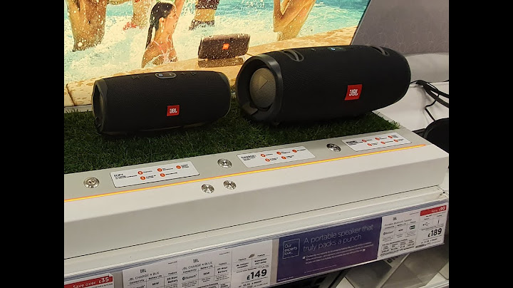 So sánh jbl xtreme 2 và charge 4 năm 2024