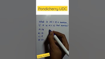#percentage Pondicherry UDC exam #udc #udc2022 #pondicherry #syllabus #shorts #youtubeshorts