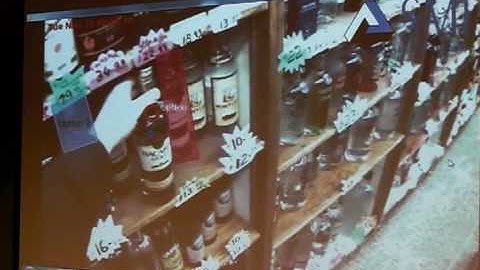 Demo of head-mounted eye-tracking device