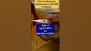 How to Measure Temperature Fever in Babies #baby#newborn #shortvideo