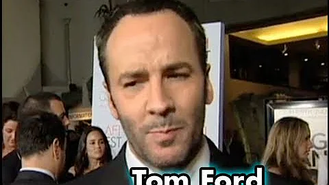 Director Tom Ford on the Red Carpet for A SINGLE MAN