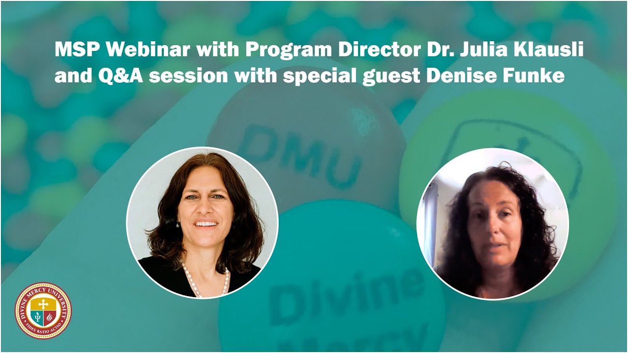 MSP Webinar With Program Director Dr Julia Klausli And Alumni Guest Msp webinar with program director dr julia klausli and alumni guest