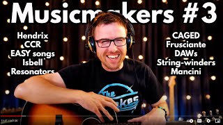 Musicmakers Livestream #3 - Epic guitar Q&A! Learn EASY songs, scales, CAGED system, DAWs & blues