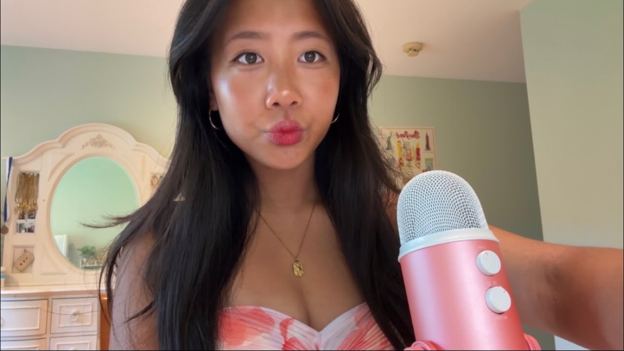 asmr // random triggers & mouth sounds ⋆.ೃ࿔🌸*:･