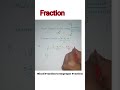 Mixed Fraction to Improper Fraction #shorts