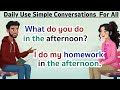Simple Present Tense Practice | English Conversation Practice | Learn English