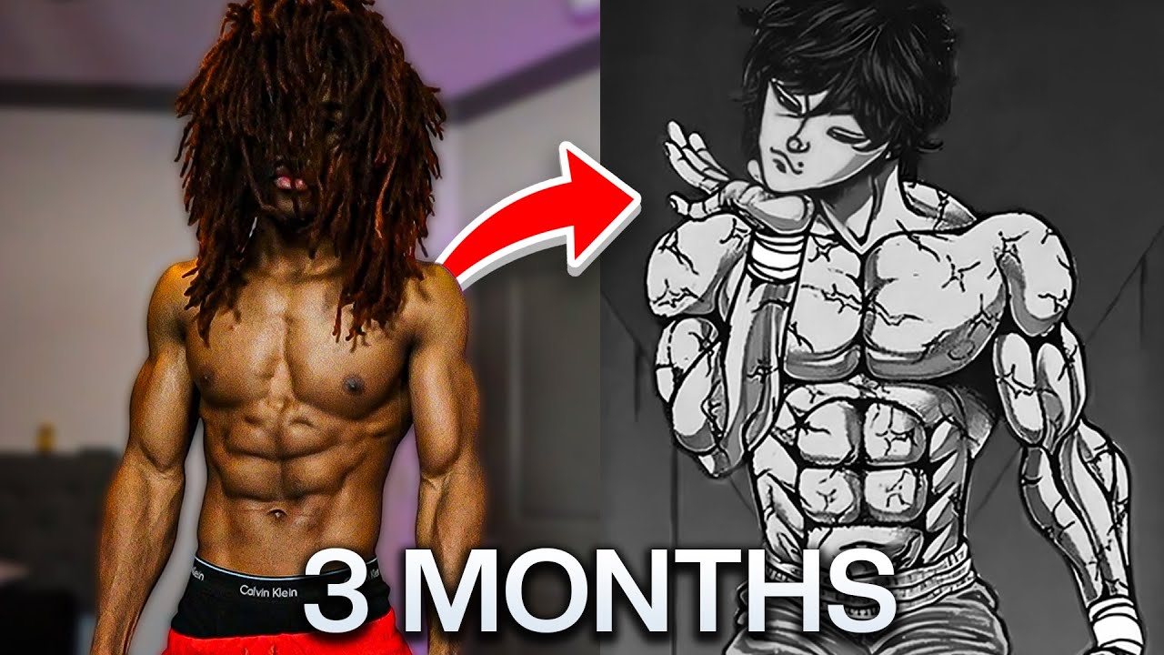 How I Built an Anime Physique in Real Life... (My Day 1 Gym Split)