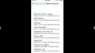 Billmaster Software - Billmaster On The Go - Sample iPhone screens screenshot 4